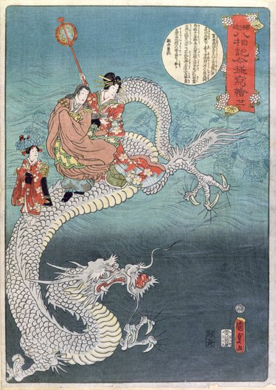 Drago marino da Utagawa Kunisada